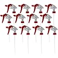 Cornucopia 28-400 Replacement Trigger Sprayer Nozzles (12-Pack); Heavy Duty Chemical Resistant Replacement Part 16oz / 32oz S