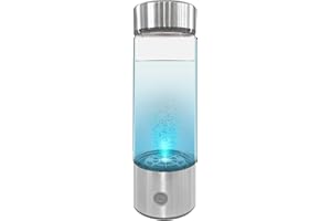 AUETRCLS 2024 Hydrogen Water Bottle, Hydrogen Water Bottle Generator with SPE PEM Technology Water Ionizer, Hydrogen Water Machine Improve Water in 3 Minutes for Home, Office, Travel, Daily Drinking(DD-1)