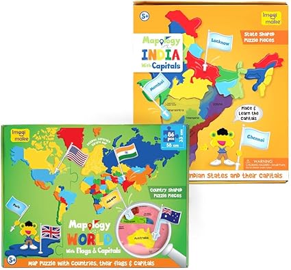 mapology india with capitals