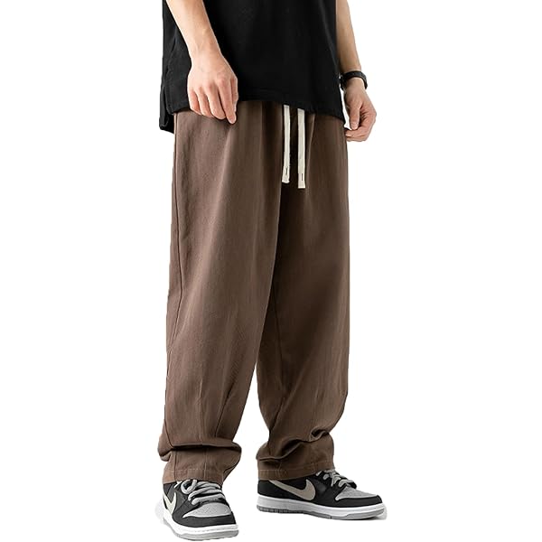 Men Corduroy Pants Floerns Men's Casual Corduroy Pants Drawstring