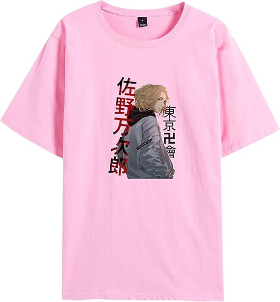 Amazon Co Jp 東京卍リベンジャーズ Tシャツ 半袖 夏服 柔らかい キャラクター 佐野万次郎 花垣武道 龍宮寺 堅 不良 コスプレ 人気衣装 シャツ 記念シャツ 誕生日プレゼント 男女子供 兼用 シューズ バッグ