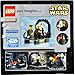 Lego Year 2002 Star Wars Series Movie Scene Set # 7201 - FINAL DUEL II with Walkway on the Second Death Star Plus Luke Skywalker as Jedi Knight, Imperial Officer and Stormtrooper Minifigures (Total Pieces: 23)