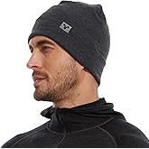 MERINNOVATION Merino Wool Beanie Hats for Men and Women - Unisex 100% Merino Wool Beanie Cuff Cap Adult Warm Winter Hat