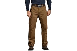 DICKIES OCCUPATIONAL WORKWEAR Dickies Men's Relaxed Fit Straight-leg Duck Carpenter Jean