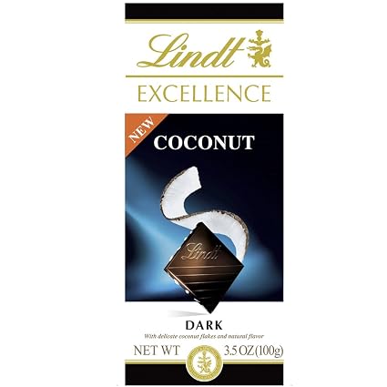 Lindt Excellence Dark Coconut bar (037466062266)
