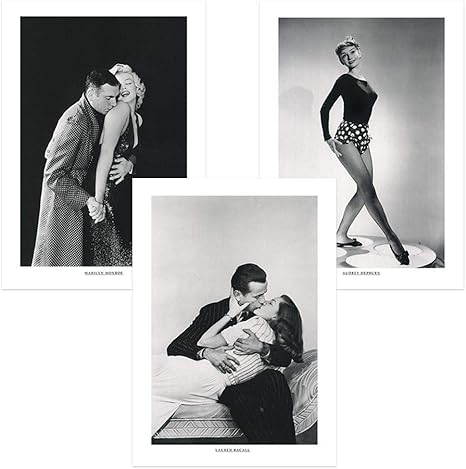 Amazon Co Jp お得3枚セット ポスター Marilyn Monroe Lauren Bacall Audrey Hepburn モノクロ 白黒 おしゃれ インテリア レトロ 永遠の美貌 ホーム キッチン