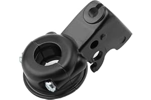 M MATI Clutch Lever Perch Mount Bracket Black for Harley Davidson Sportster 883 1200 Softail Dyna 1996-2010 Electra Glide Roa