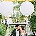 36 Inch Big Balloon Helium Giant White Balloons, 6ct
