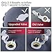 Naturehike Portable Inflatable Pillow Travel One-piece Valve Aeros Pillow Neck Protective Pillow (orange)