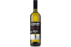 Lussory Premium Airen Alcohol Removed 0.0% Dealcoholized Non Alcoholic White Wine From Spain, Low Calories, Low Sugar, Halal Certified (750ml, 2 Bottles)