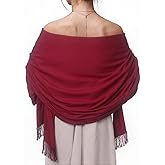 HOYAYO Pashmina Shawl Wraps Cashmere Feel Soft Scarves Evening Dresses Wedding Bridesmaid Scarf for Women Gift Travel Blanket