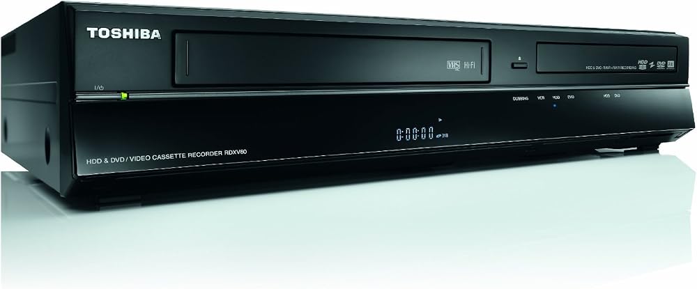 Toshiba RDXV60 DVD HDD VHS Recorder 320GB Freeview+ HDMI DivX USB
