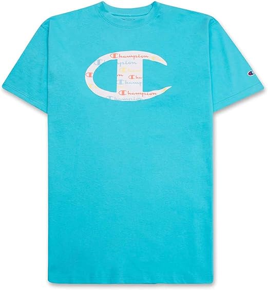 Champion メンズ シャツ ビッグ トール メンズ Tシャツ アクティブ クルーネック Tシャツ コットン グラフィックtシャツ Tシャツ カットソー 通販 Amazon