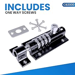 Combi-Bolt CB2000-CHR Sliding Lock Combination