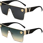 Allarallvr Oversized Square Sunglasses For Women Men Vintage Trendy Classical Gafas De Sol Para Mujer Sun Glasses AR82087