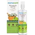 Mamaearth BhringAmla Hair Oil | Controls Hair Loss, Fights Premature Graying & Reduces Dandruff | Moisturizes Dry Scalp | Bhringraj & Amla Oil Infused | 8.45 Fl Oz/250ml