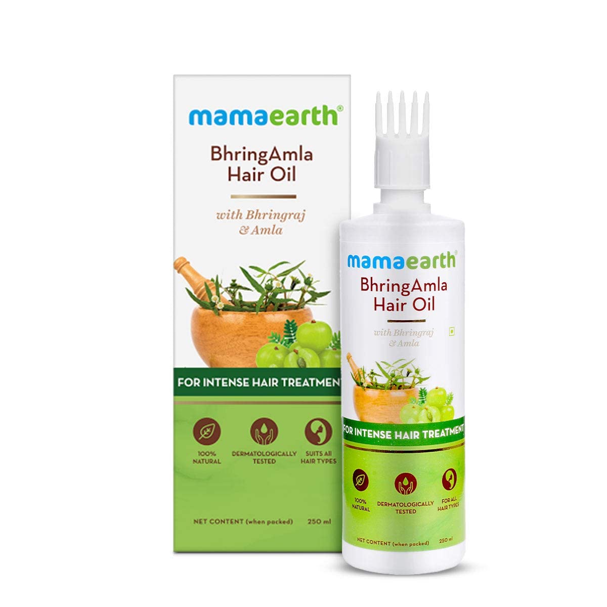 Mamaearth Bhring Amla Hair Oil with Bhringraj & Amla 250 ml
