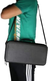 co2CREA Hard Travel Case for HP OfficeJet 200 Mobile Printer - Black EVA view 6