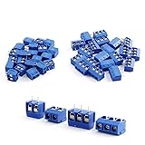 ZYAMY 50pcs KF301-2P/3P PCB Panel Mount Screw