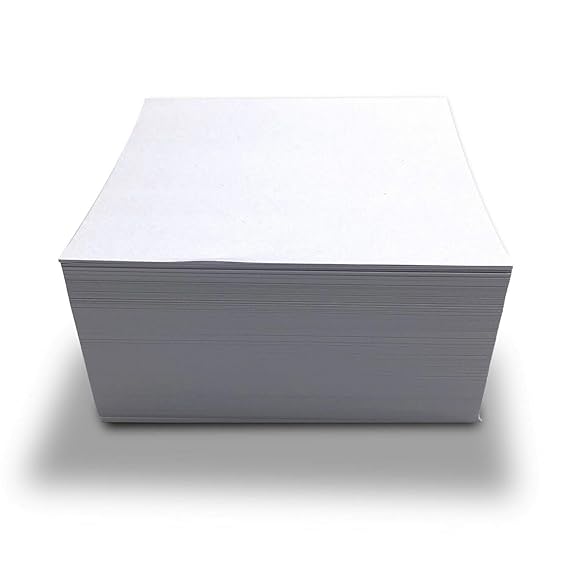 younikat Ersatzpapier für langanhaltenden Projektor Zeichenspaß - quadratisch I Papier-Zuschnitte in 10,5 x 10,5 cm zum Nachf