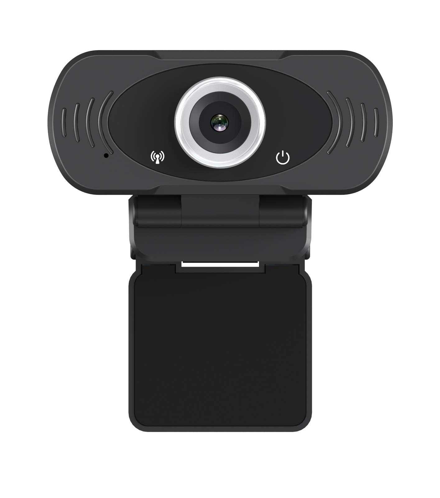 IMILAB Webcam 1080P Full HD con Coperchio/Treppiede/Microfono, Video Call Web Cam Plug And Play per PC Laptop Notebook Web Camera Compatibile con Windows/Mac/Android, Nero