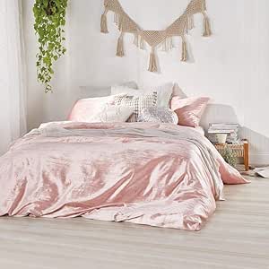 Amazon.com: TRP 3 Piece Vintage Style Velvet Comforter Set ...