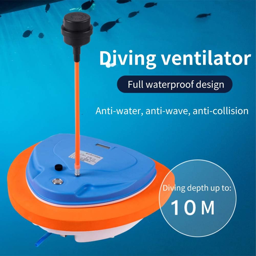 Aquarobo Nemo Diving Ventilator, Portable Rechargeable Scuba Diving Tank, Waterproof Air Compressor with 39 ft Hose & Diving Breathing Regulator Octopus Hookah with Mouthpiece : Sports & Outdoors