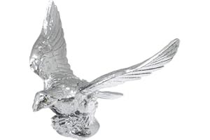 GG GRAND GENERAL Grand General 48021 Chrome Flying Eagle Hood Ornament