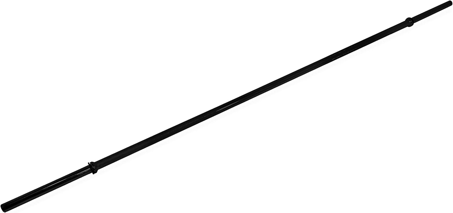 CAP Barbell 72" Standard Solid Threaded Bar, Chrome : Weight Bars : Sports & Outdoors