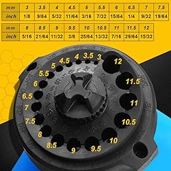 GIRLSECRET Drill Bit Sharpener, Power Drill Bit