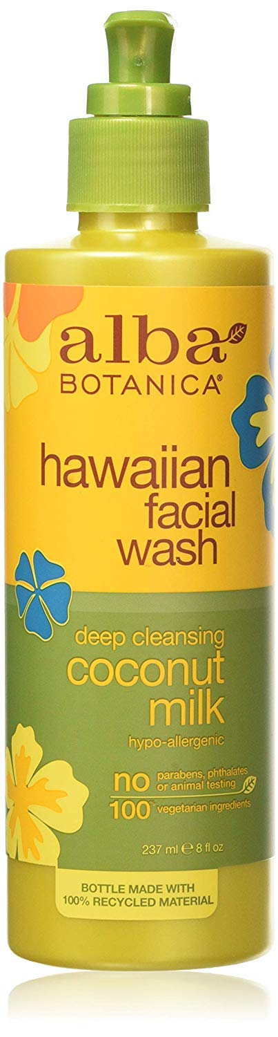 alba botanica face wash