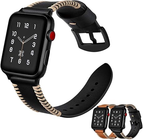 Correa Apple Watch Costillas De Cerdo Estilo Piel Genuina ...