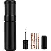 Oumers Tubeless Bike Tire Repair Tool Kit, Bike Tire Punctures with 5PCS Bacon Strips Plus Insertion Tool Tire Repair Fork Reamer