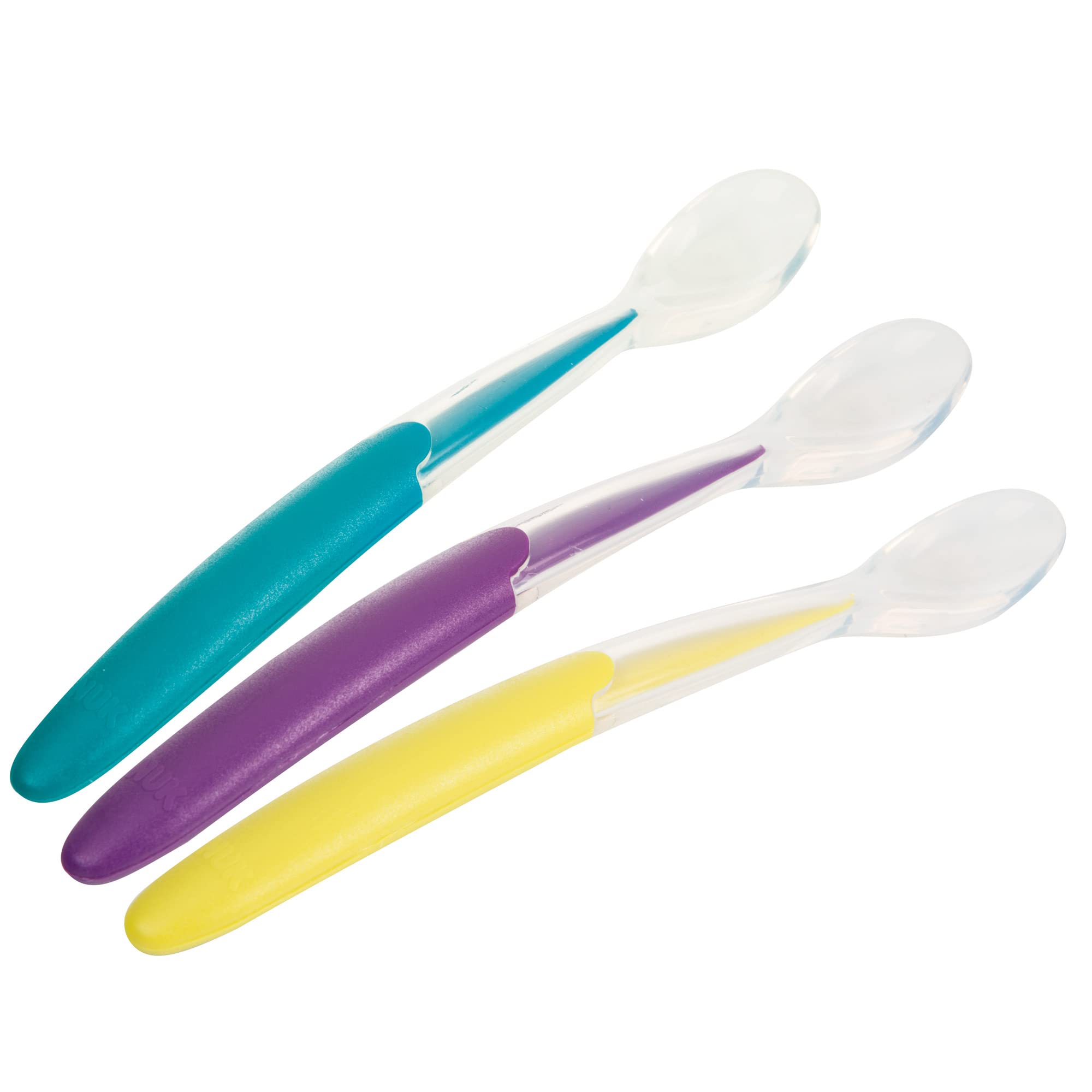 Nuk Set of 3 Soft Silicone Spoons