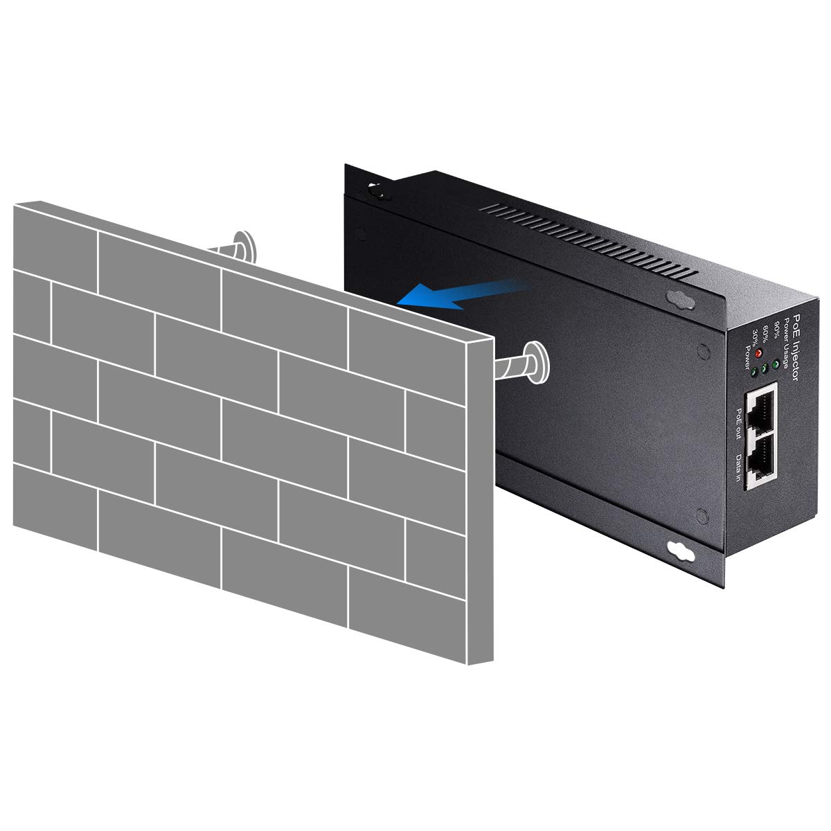 Mua Cudy 90 Watts Gigabit PoE++ Injector, 10/100/1000Mbps PoE Adapter ...