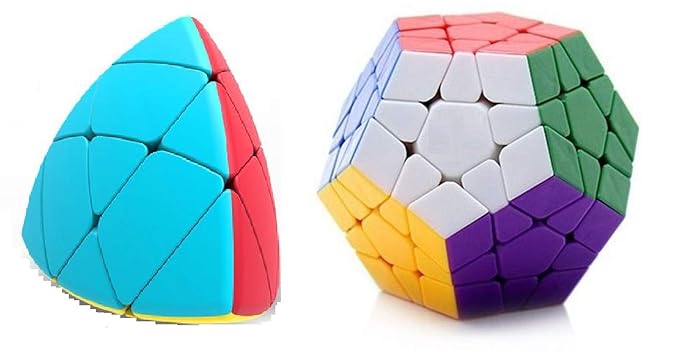 Toy Arena Present Cube Combo Special Deal Speed Sticker-Less Smooth Rubic Cube (Combo of 2 Mastermorphix & Megamorphix)