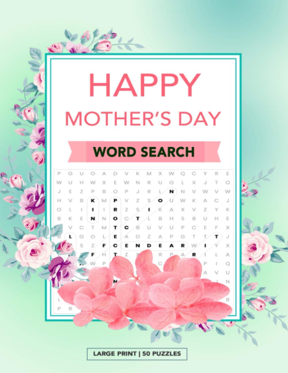 Amazon In Buy Happy Mother S Day Word Search Large Print Word Searches Puzzle Book About Mother S Day Mothers Day Gift Ideal Gift For Mom Book Online At Low Prices In India