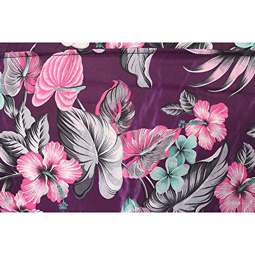 Sewing Machine Case Cover, Sewing Machine Dust Cover, Furniture Dust Cover, Sewing Machine Cover with 3 Cotton Pockets, Fits Most Standard Brother & Singer Machines TFC1464 (Purple)