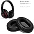 Black Replacement Earpads, AGPtEK 2 Pieces Foam Ear Pad Cushion Compatible with Beats Studio 2.0 Wired/Wireless B0500 B0501 Headphone & Beats Studio 3.0