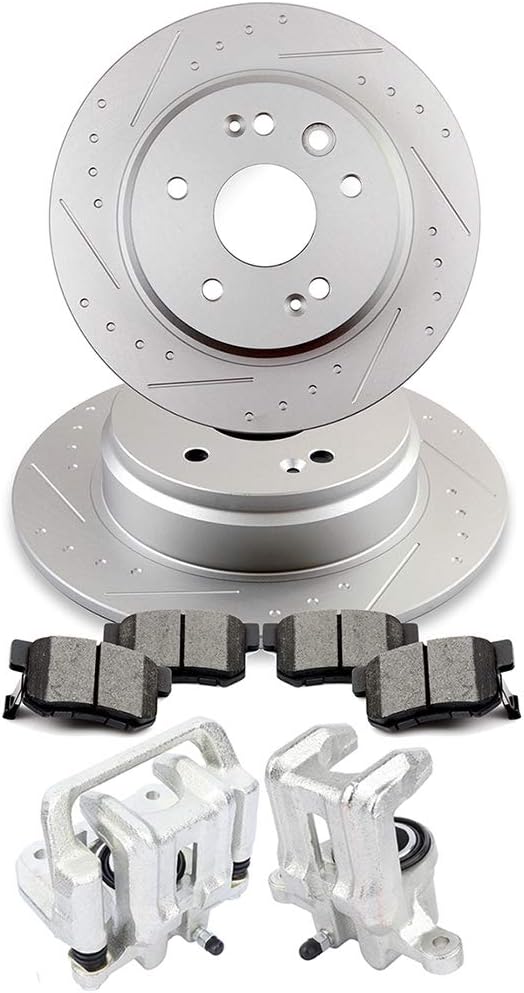 Amazon.com: Brake Calipers with Brake kit AUTOMUTO for 1999-2003 Acura