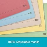 Elba A4+ Document Wallets Pack of 50 Assorted Colours 300 Sheet Capacity view 4