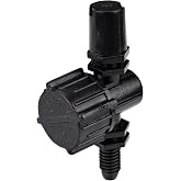 Raindrip R198CT, Adjustable Flow Micro Sprinkler, Bow-Tie Pattern, Fan Spray, with 10-32 Threaded Inlet, Drip Irrigation Emitters for Drip Irrigation Gardening Systems, 5-Pack, Black