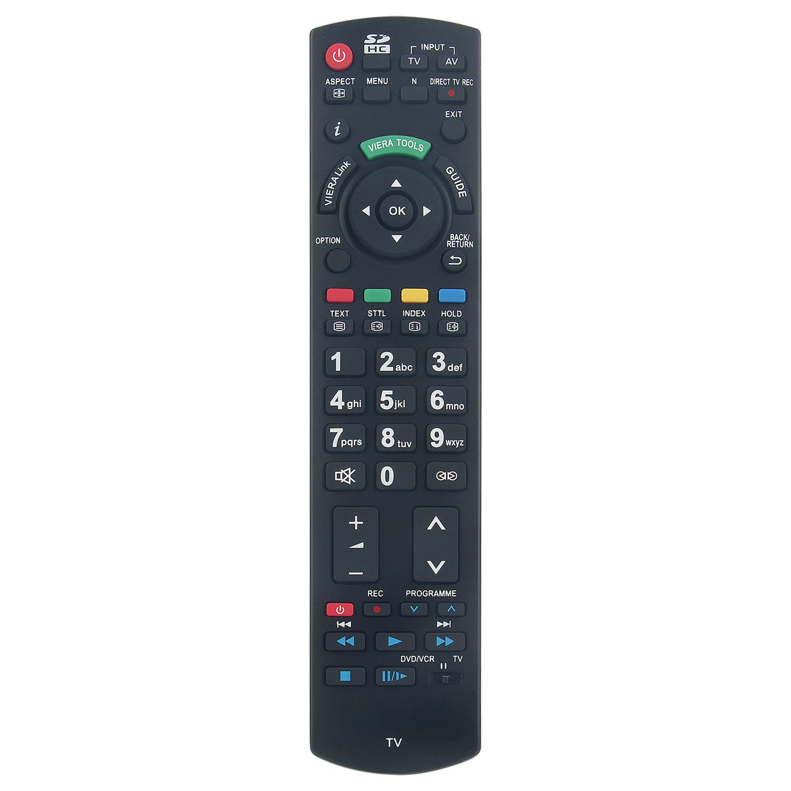 ALLIMITY N2QAYB000428 Replace Remote Control fit for Panasonic Plasma Viera TV TX-L32G10B TX-L37G10B TX-P46G10B TX-P42G10B TX-P50G10B