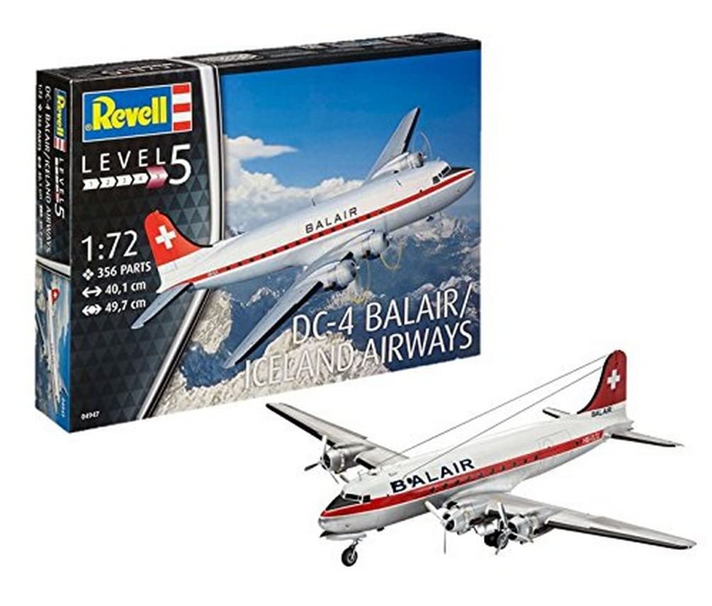 Revell 04947 DC-4 Balair / Iceland Airways Model Kit