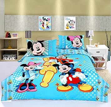 Amazon Com Mickey Mouse Bedding Set Queen 7 Baby