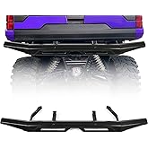 KUAFU Rear Bumper Brush Guard Compatible With 2018-2025 Polaris Ranger 1000 / Crew XP 1000 / DIESEL / Kinetic Ultimate / Repl