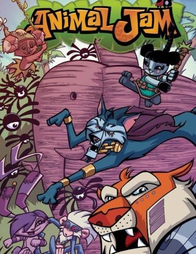 Animal Jam: Coloring book for kids and teens