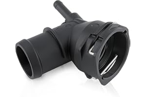 CARBBIA 3C0122291 Upper Radiator Coolant Hose Pipe Connector - Compatible with Audi A3, S3, TT, Volkswagen Beetle, Tiguan, Passat