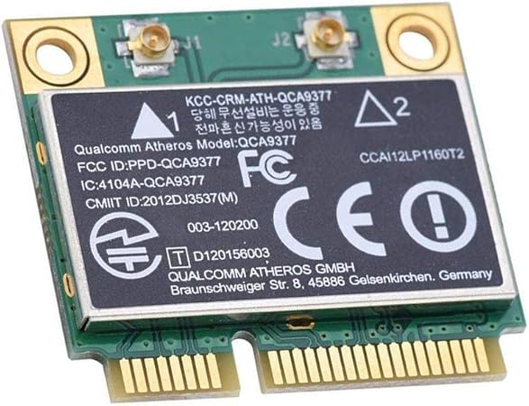 Mini Wifi Pci E Network Card Dual Band 2 4g Amazon De Elektronik