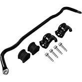 Camotokiit Upgrade 55398938AC Front Suspension Stabilizer Bar Compatible with 2009-2010 Dodge Ram 1500,2011-2018 Ram 1500,2019-2022 Ram 1500 Classic 4WD (Sway Bar) (Sway Bar with Bushing Kit)